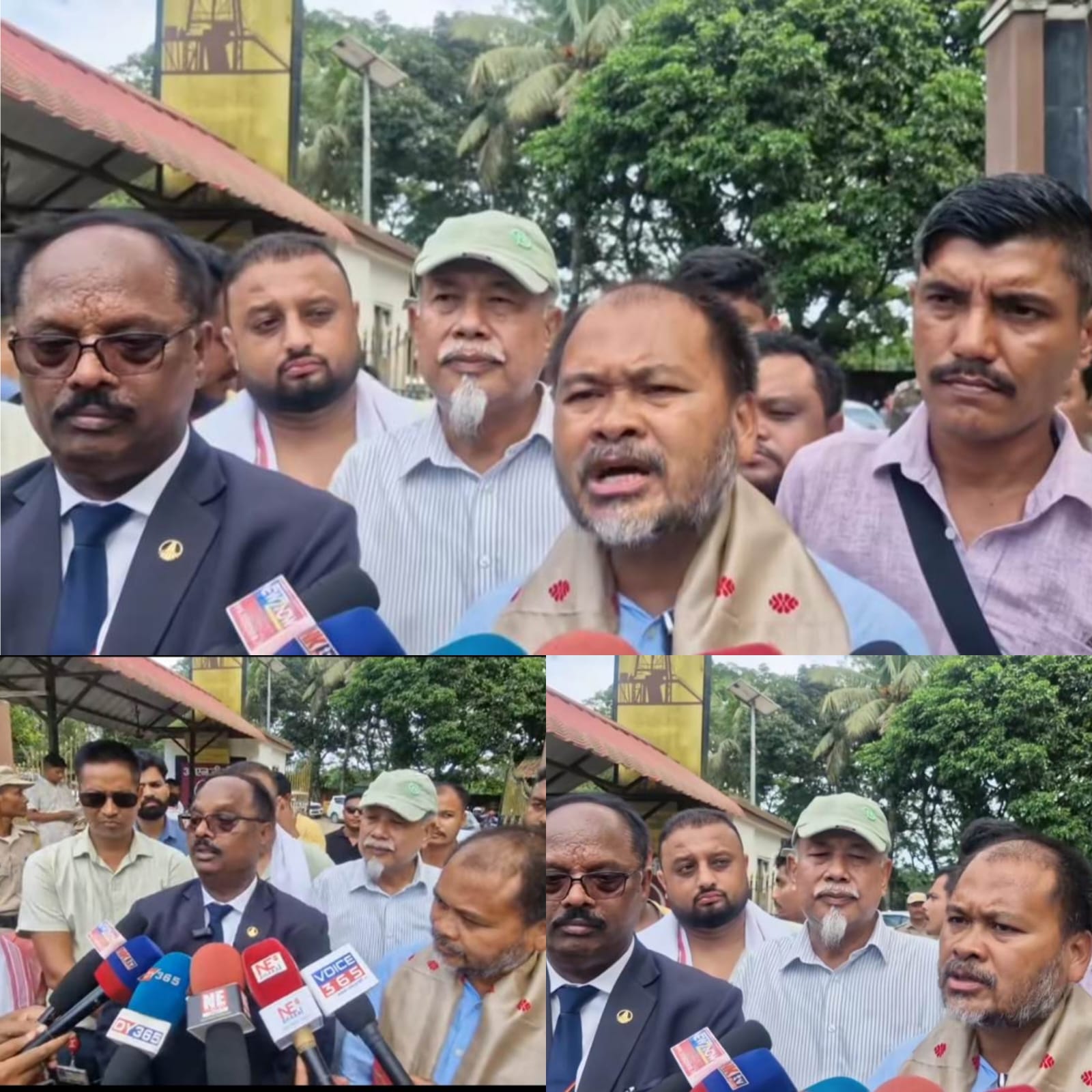 নাজিৰাস্থিত ONGC মুখ্য কাৰ্যালয়ত অখিল গগৈ